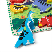 Dinosaurs Chunky Puzzle - 7 Pieces D5
