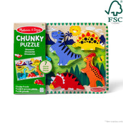 Dinosaurs Chunky Puzzle - 7 Pieces H2