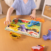 Dinosaurs Chunky Puzzle - 7 Pieces H2