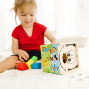 Disney Mickey Mouse & Friends Wooden Shape Sorting Cube D8