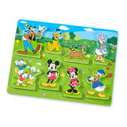 Disney Mickey Mouse Wooden Chunky Puzzle K5