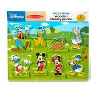 Disney Mickey Mouse Wooden Chunky Puzzle K5