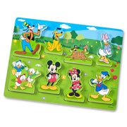 Disney Mickey Mouse Wooden Chunky Puzzle K5