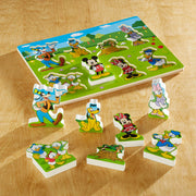 Disney Mickey Mouse Wooden Chunky Puzzle K5