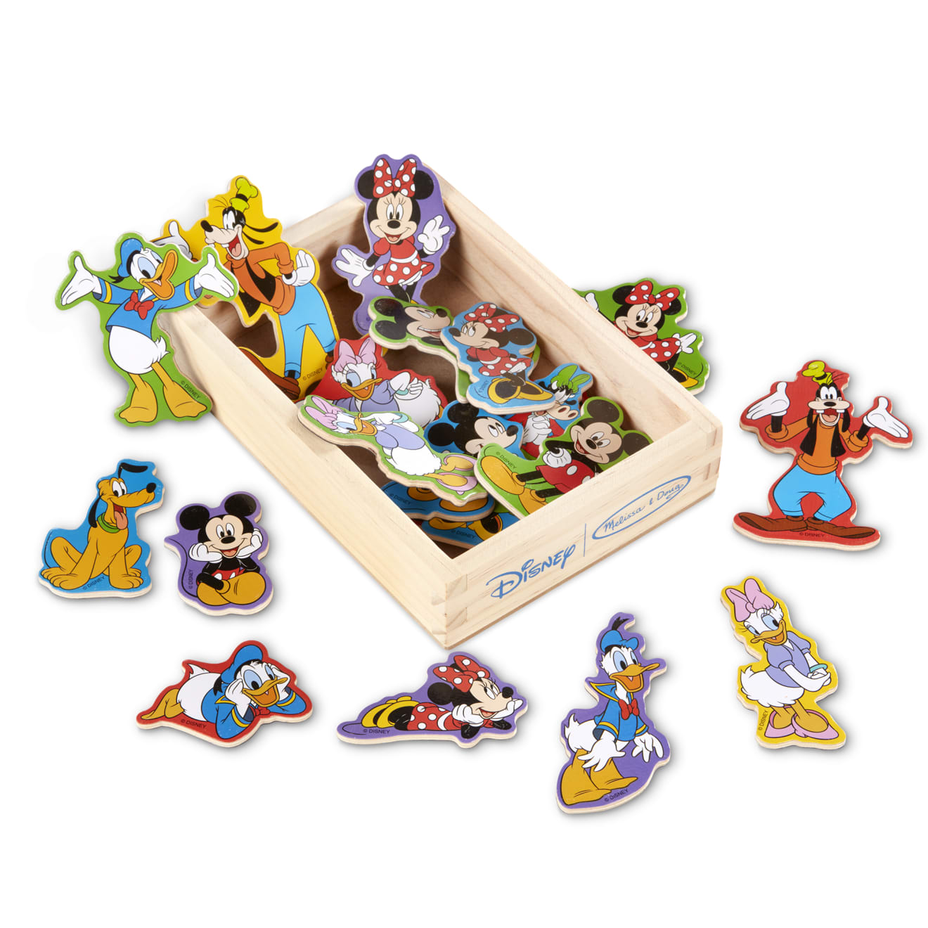 Disney Mickey Mouse Wooden Magnets K8