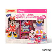 Disney Minnie & Daisy Deluxe Wooden Magnetic Dress-Up I0