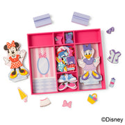 Disney Minnie & Daisy Deluxe Wooden Magnetic Dress-Up I0