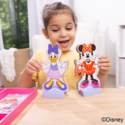Disney Minnie & Daisy Deluxe Wooden Magnetic Dress-Up I0