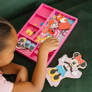 Disney Minnie Wooden Magnetic Dress-Up L6
