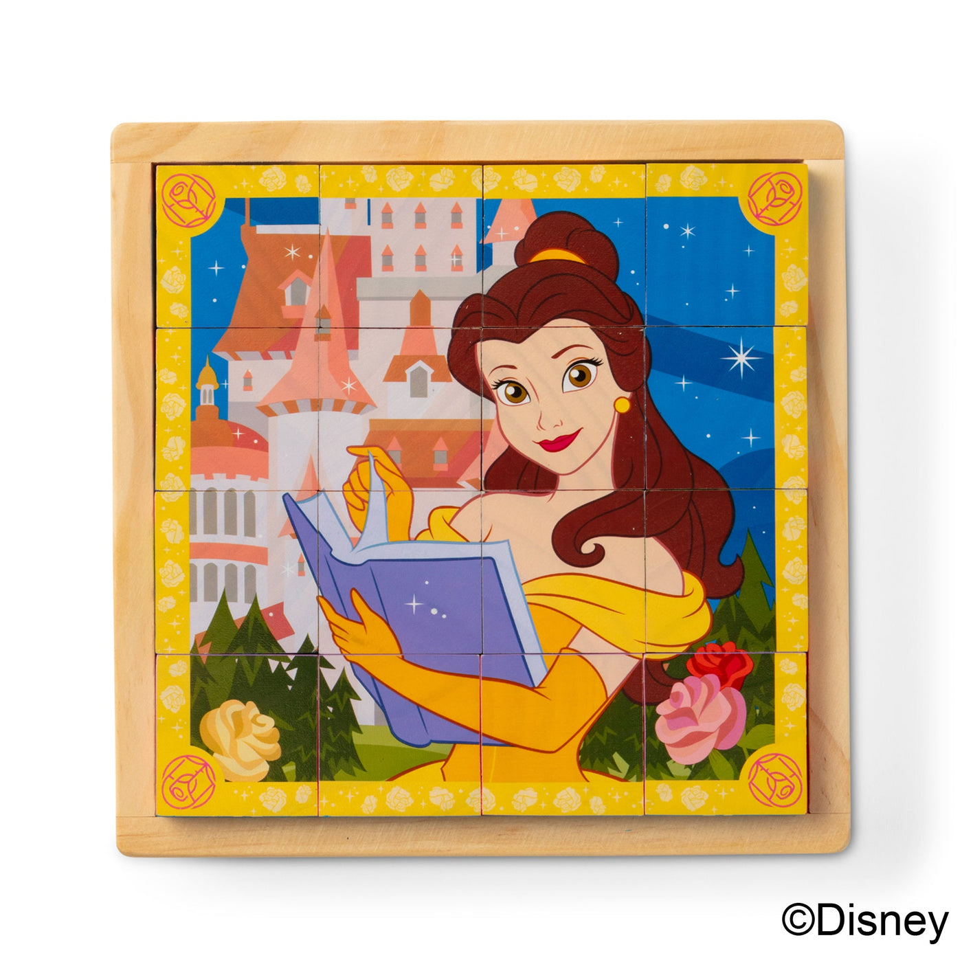 Disney Princess Wooden Cube Puzzle D5