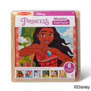 Disney Princess Wooden Cube Puzzle D5