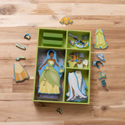 Disney Tiana Wooden Magnetic Dress-Up Play Set R8