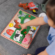 Farm Animals Chunky Puzzle - 8 Pieces B0
