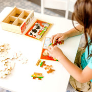 Farm Animals Jigsaw Puzzles in a Box O9