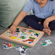Farm Animals Sound Puzzle - 8 Pieces I1