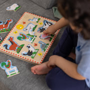 Farm Animals Sound Puzzle - 8 Pieces I1