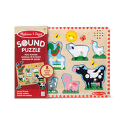 Farm Animals Sound Puzzle - 8 Pieces M1