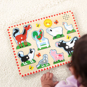 Farm Animals Sound Puzzle - 8 Pieces M1