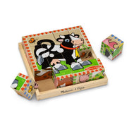 Farm Cube Puzzle - 16 Pieces Z9