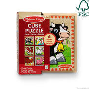 Farm Cube Puzzle - 16 Pieces Z9