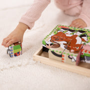 Farm Cube Puzzle - 16 Pieces Z9