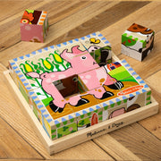Farm Cube Puzzle - 16 Pieces Z9
