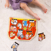 Farm Friends Jumbo Peg Puzzle - 8 Pieces N5