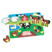 Farm Peg Puzzle - 8 pieces X3