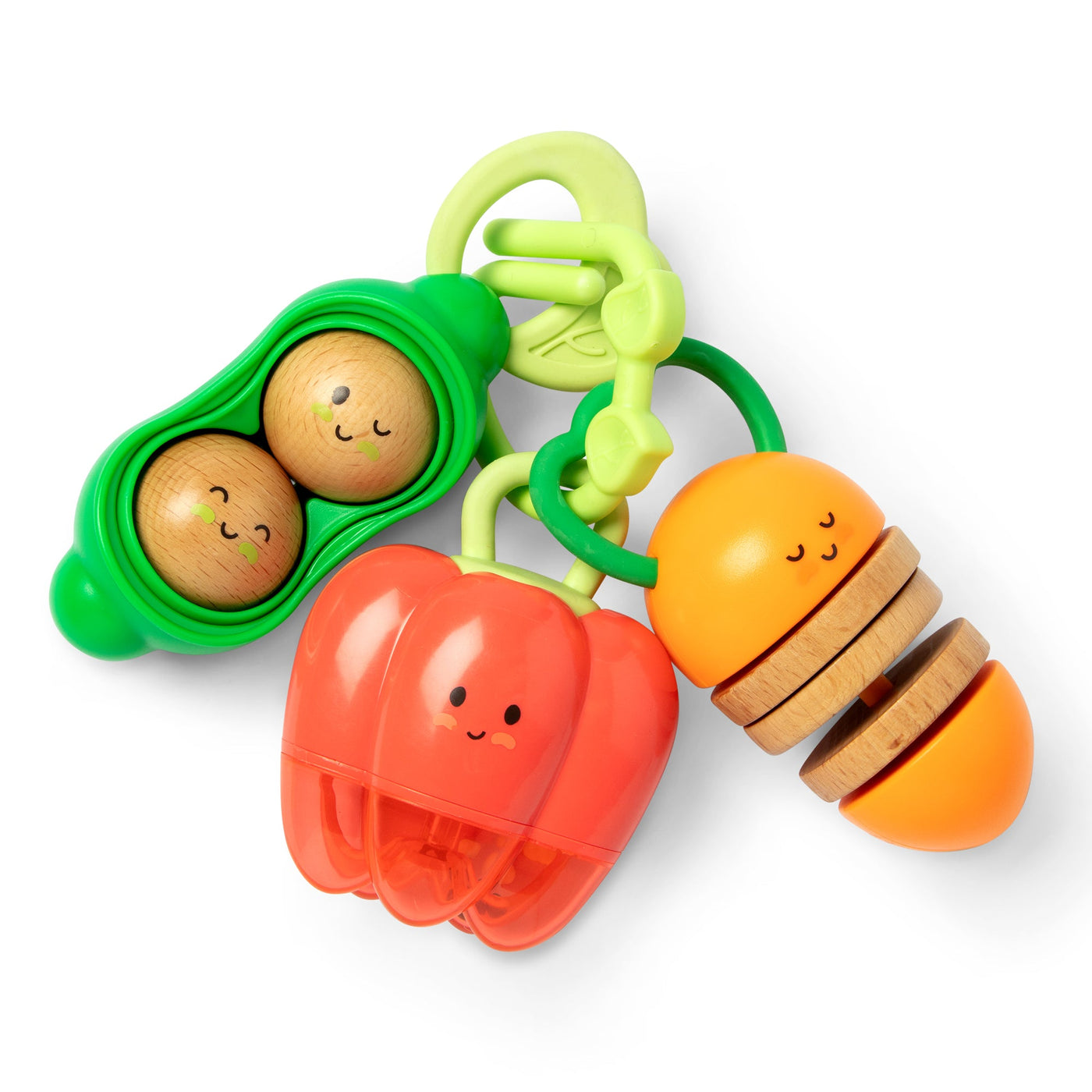 Farmers Market Veggie Rattles Trio N4