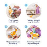 Feed, Walk & Poo Pup Play Set O6