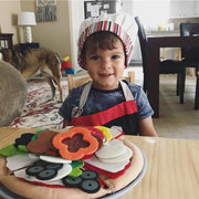 Felt Play Food - Pizza Set F9