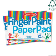 Finger paint Paper Pad W2