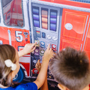 Fire Truck Play Tent X8