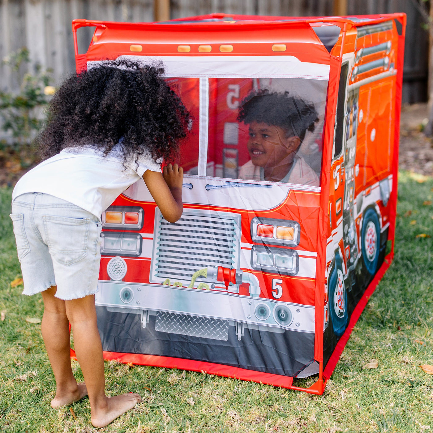 Fire Truck Play Tent X8