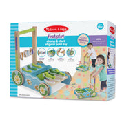 First Play Chomp & Clack Alligator Push Toy Q4