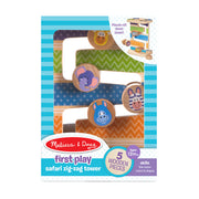 First Play Wooden Safari Zig-Zag Tower O5