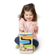 First Play Wooden Safari Zig-Zag Tower O5