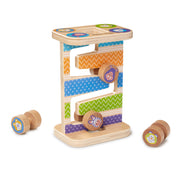 First Play Wooden Safari Zig-Zag Tower O5