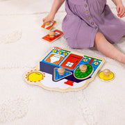 First Shapes Jumbo Peg Puzzle - 5 Pieces M7