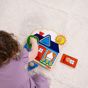 First Shapes Jumbo Peg Puzzle - 5 Pieces M7