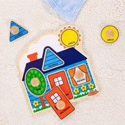 First Shapes Jumbo Peg Puzzle - 5 Pieces M7