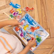 Fishing Magnetic Puzzle Game - 10 Pieces N3
