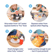 Flip & Fry Grill Play Set with Color Changing Water WOW! H3