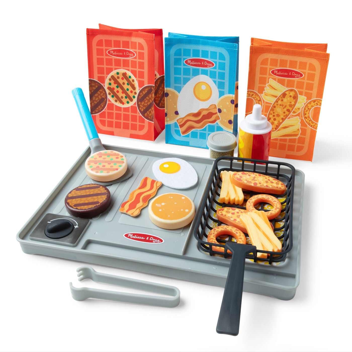 Flip & Fry Grill Play Set with Color Changing Water WOW! V9