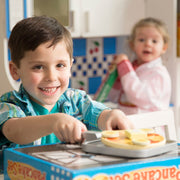 Flip & Serve Pancake Set - Wooden Play Food V5