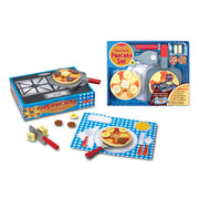 Flip & Serve Pancake Set - Wooden Play Food V5