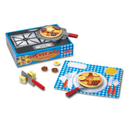 Flip & Serve Pancake Set - Wooden Play Food V5