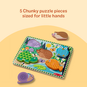 Forest Friends Touch & Feel Puzzle B2
