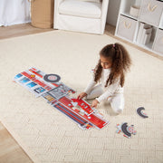 Giant Fire Truck Floor Puzzle - 24 Pieces S5