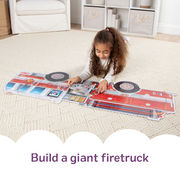 Giant Fire Truck Floor Puzzle - 24 Pieces S5